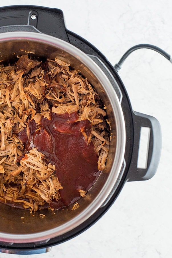 pulled pork in an Instant Pot 