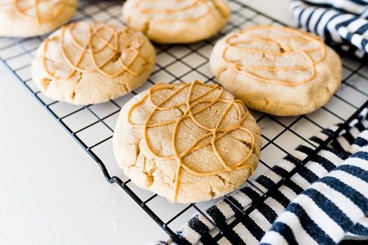 Crumbl Copycat Ultimate Peanut Butter Cookies - Cooking With Karli