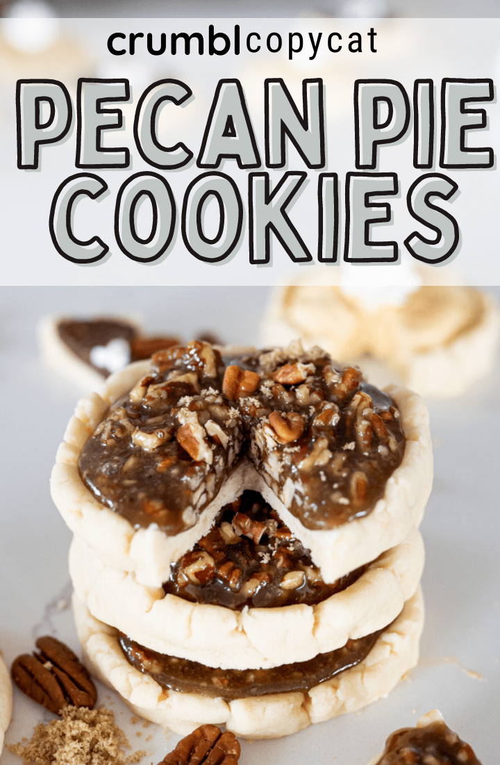 pecan pie cookie pin image