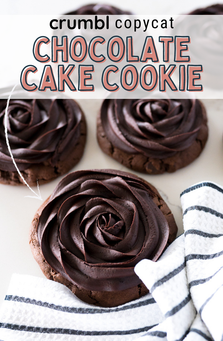 pin image for chocolate cake cookie