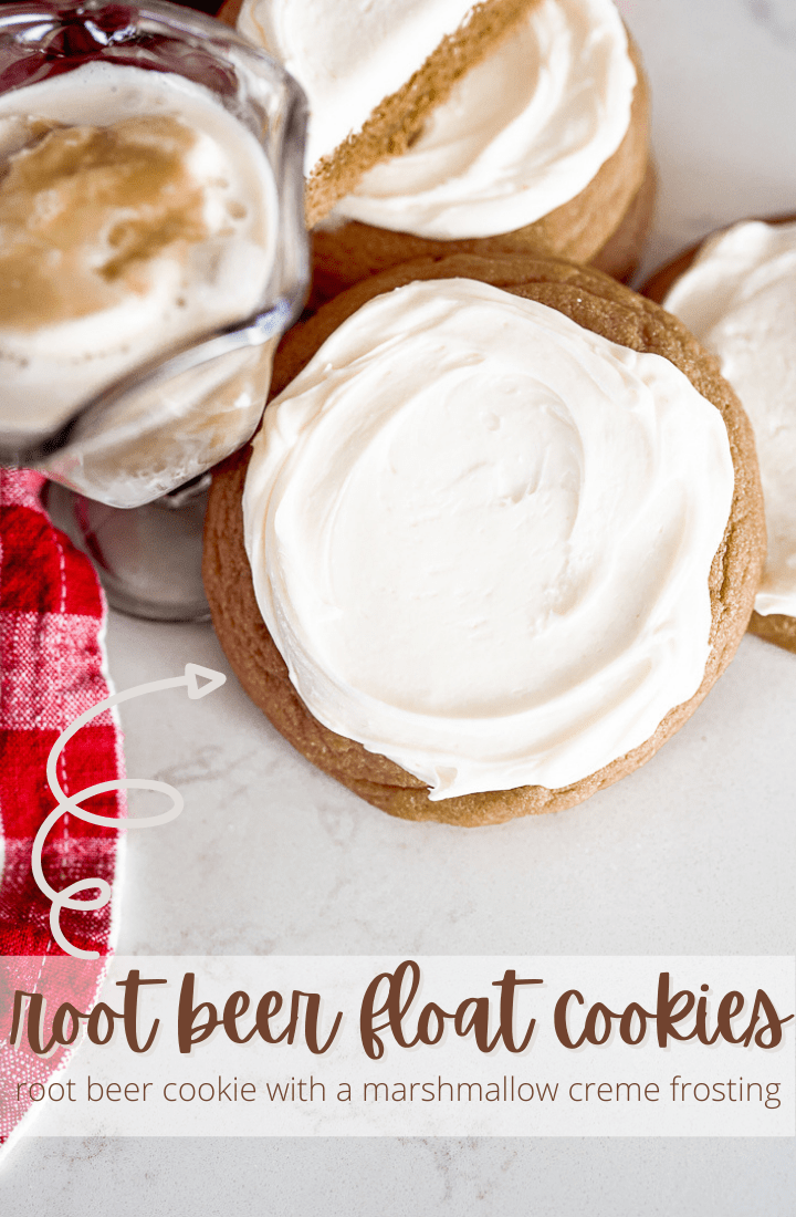 pin image for root beer float cookies
