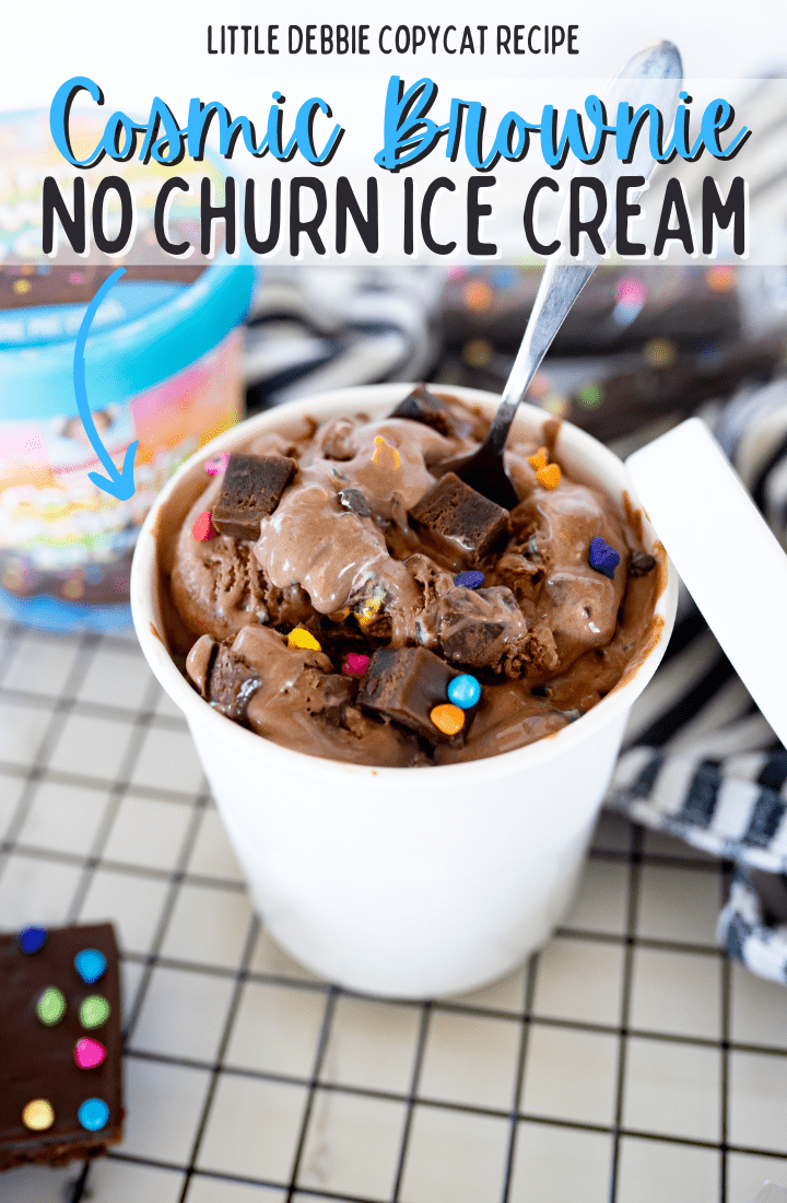 Pin image for cosmic brownie ice cream