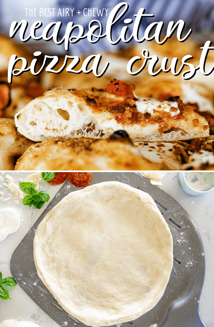 pin image for Neapolitan pizza crust