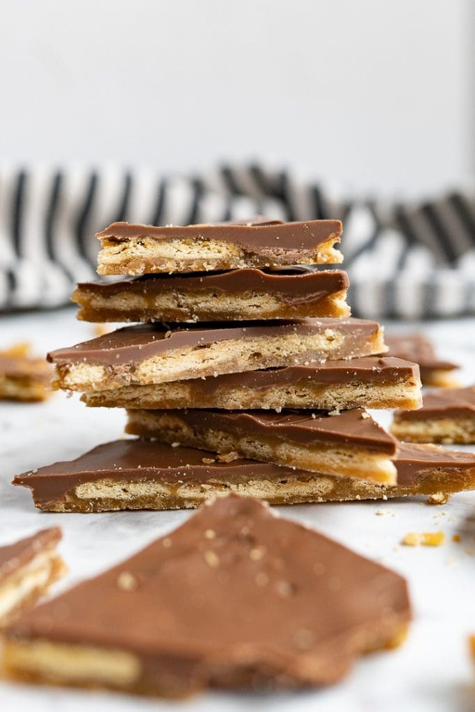saltine cracker toffee for christmas party