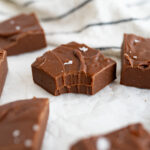 squares of creamy, rich fudge.